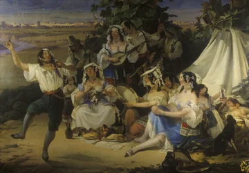 Turin, Monte Superga, années 1850
